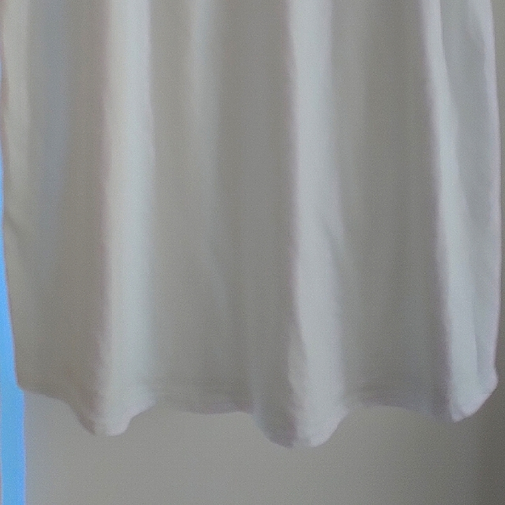 Victoria's Secret White Sleep Shirt Size Medium Chrome Spell Out Long Soft M - Picture 5 of 6